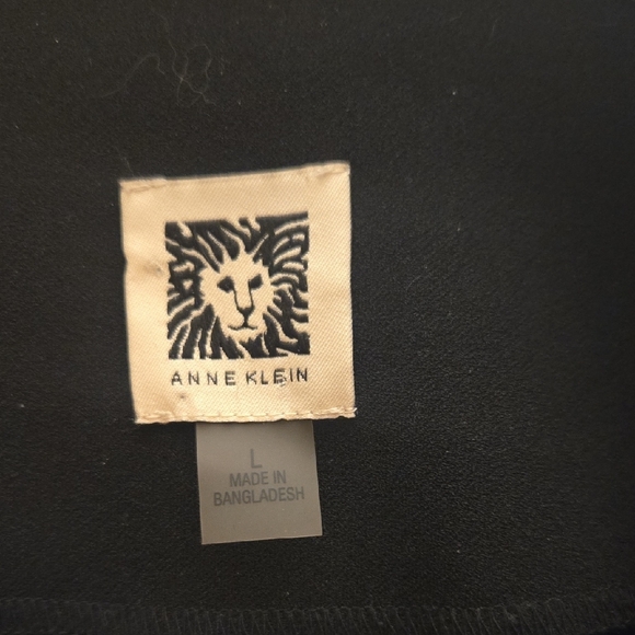 Anne Klein Black Blazer with Gold Accents - Picture 2 of 4